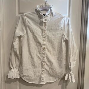 Ralph Lauren White Button Down Shirt